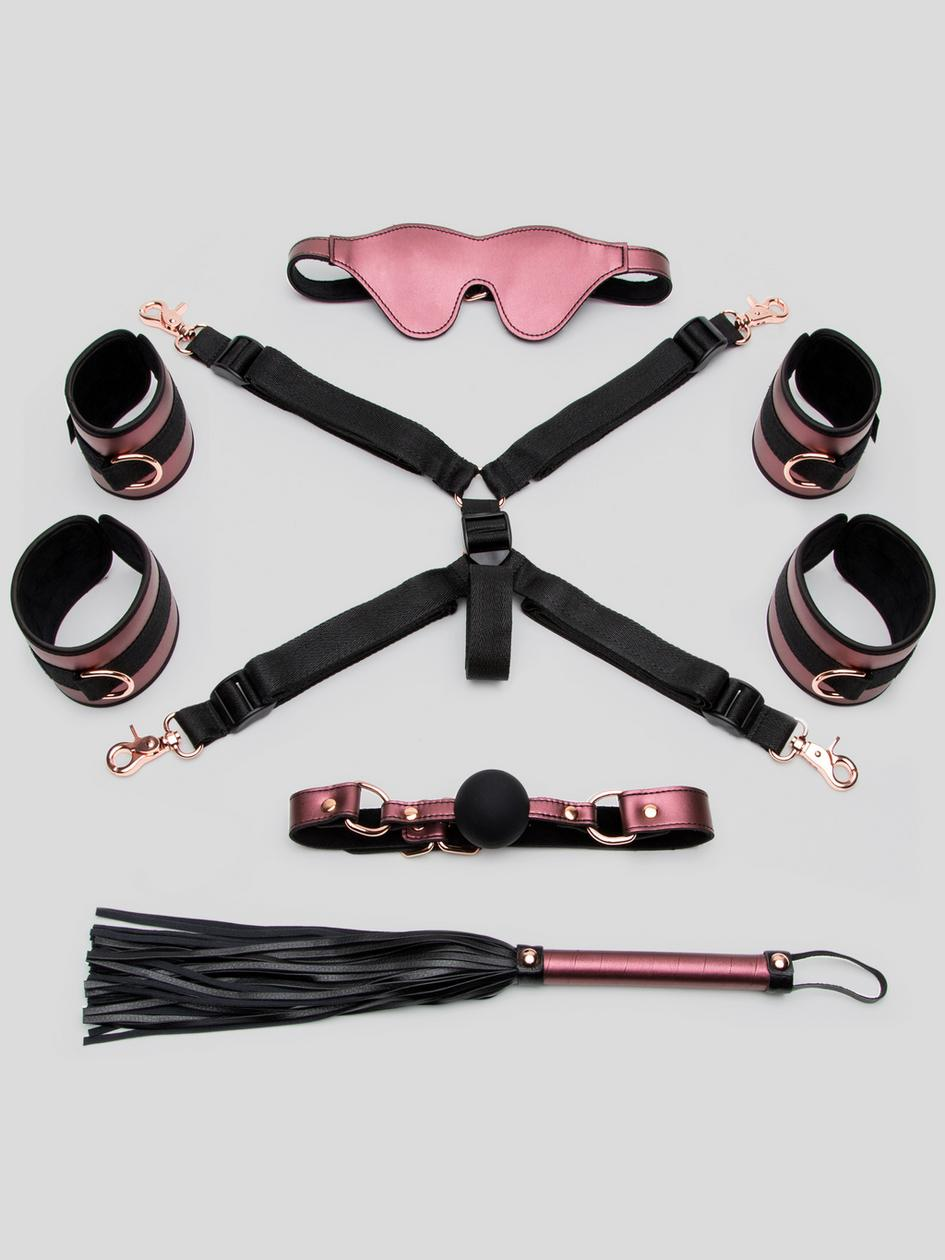 Bondage Boutique Seduce Me Lover’s Bed Bondage Kit (4 Piece)